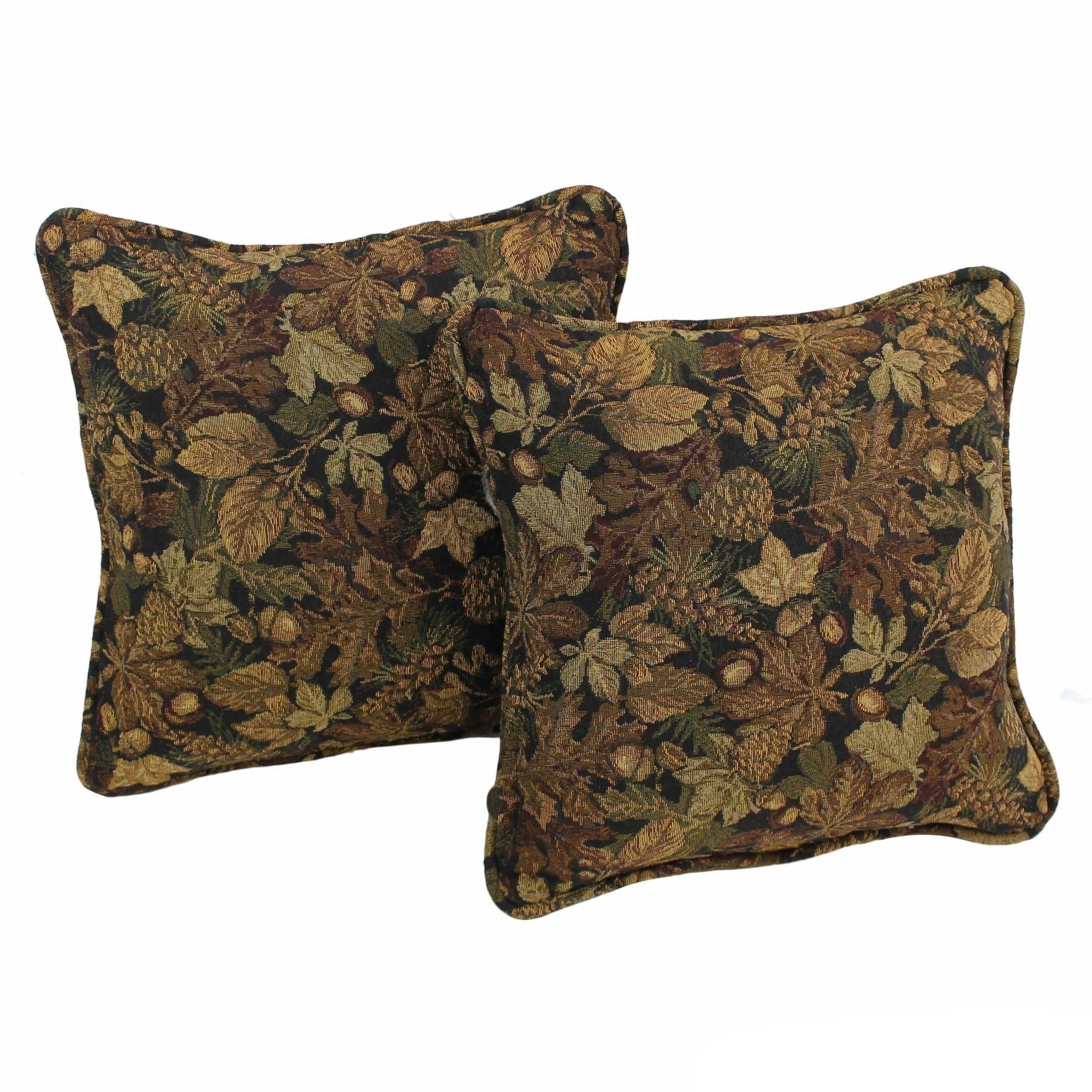 Budget ???? Gracewood Hollow Chaat Floral Corded Tapestry Pillows (Set Of 2) Japanese Garden ???? 8 Budget ???? Gracewood Hollow Chaat Floral Corded Tapestry Pillows (Set Of 2) Japanese Garden ???? - Image 6