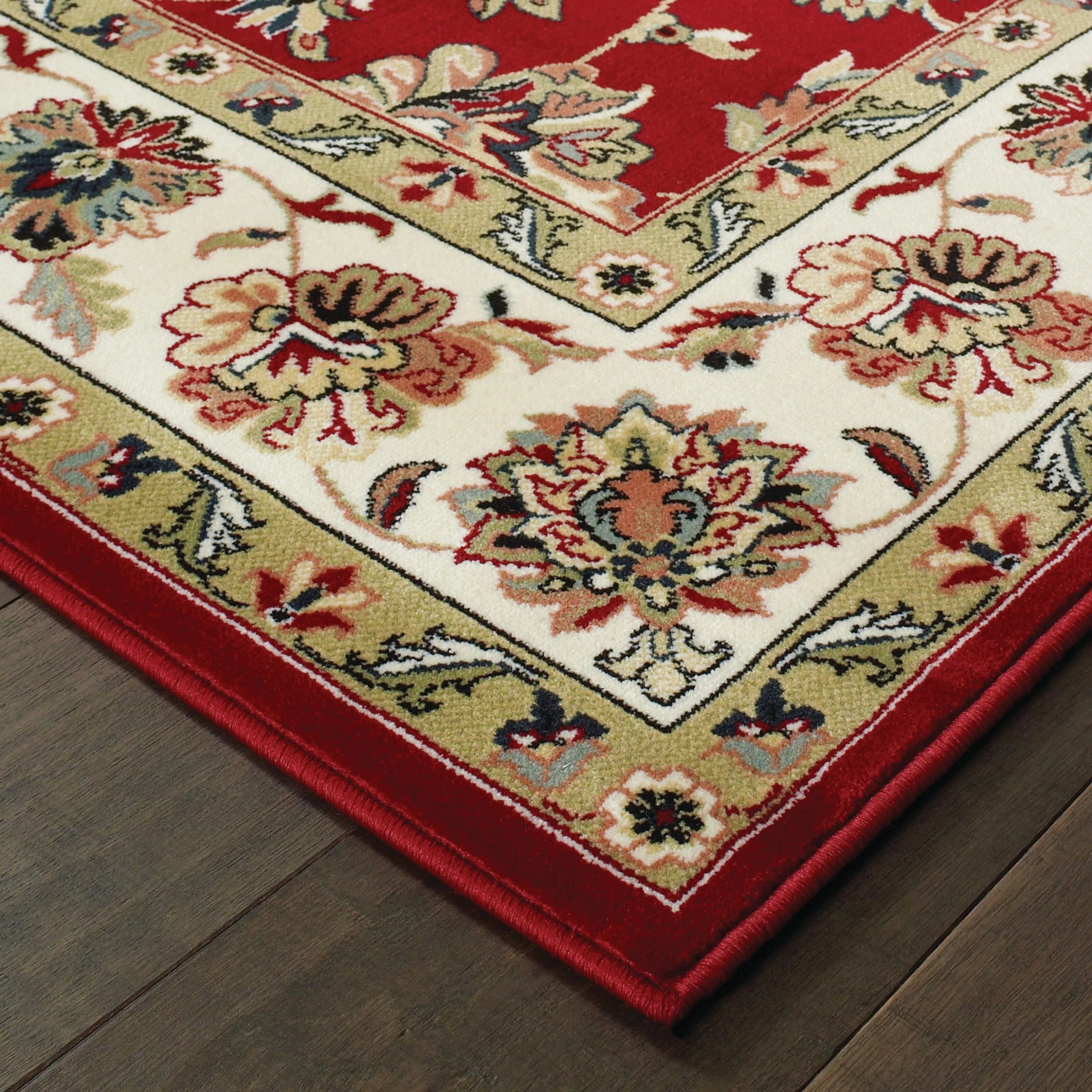Hot Sale ✔️ Gracewood Hollow Claude Area Rug Red/cream ???? 11 Hot Sale ✔️ Gracewood Hollow Claude Area Rug Red/cream ???? - Image 9