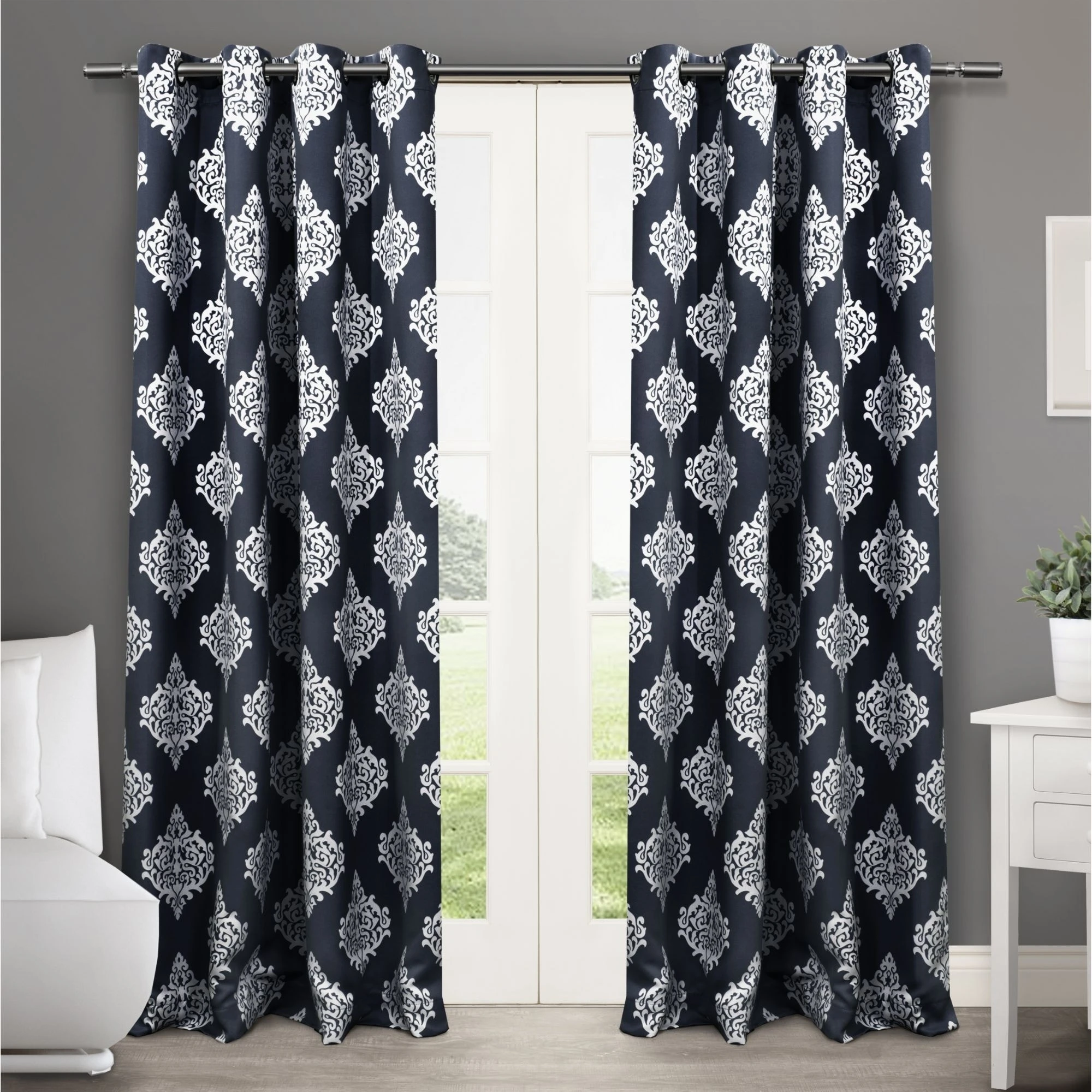 Cheapest ✔️ Gracewood Hollow Corine Medallion Pattern Blackout Curtain Panel Pair Teal ???? 15 Cheapest ✔️ Gracewood Hollow Corine Medallion Pattern Blackout Curtain Panel Pair Teal ???? - Image 13
