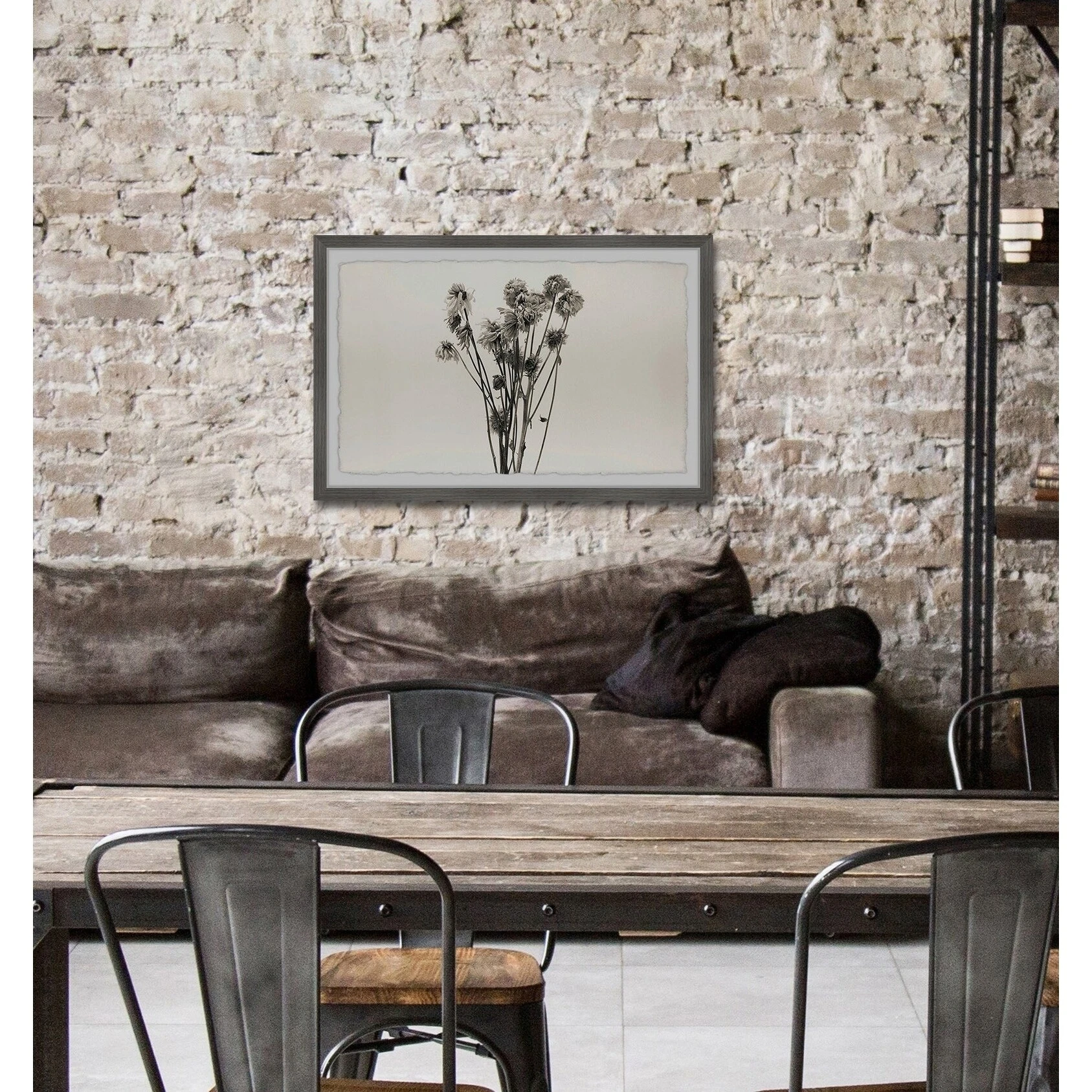 Brand new ???? Gracewood Hollow Dandelion In Grey Framed Painting Print ???? 9 Brand new ???? Gracewood Hollow Dandelion In Grey Framed Painting Print ???? - Image 7