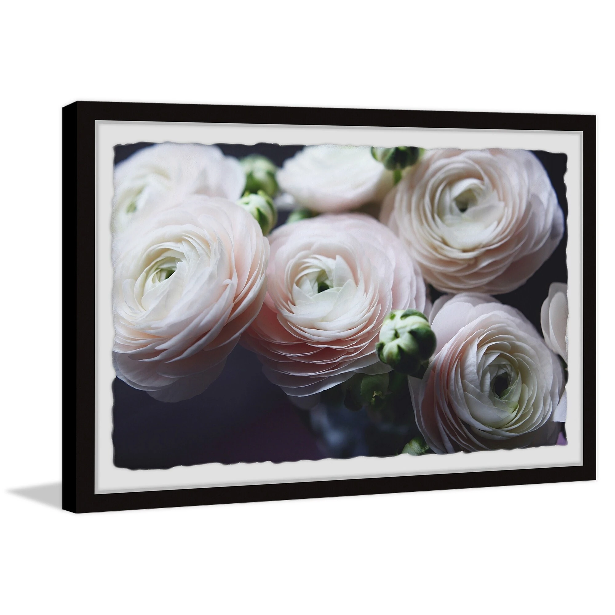 New ???? Gracewood Hollow Delicate Rose Petals Framed Painting Print ???? 4 New ???? Gracewood Hollow Delicate Rose Petals Framed Painting Print ???? - Image 2