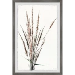 Discount ???? Gracewood Hollow Dried Grass Stems Framed Painting Print ????