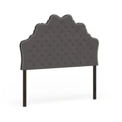 Best Pirce ???? Gracewood Hollow Farouk Contemporary Fabric Headboard Grey ????