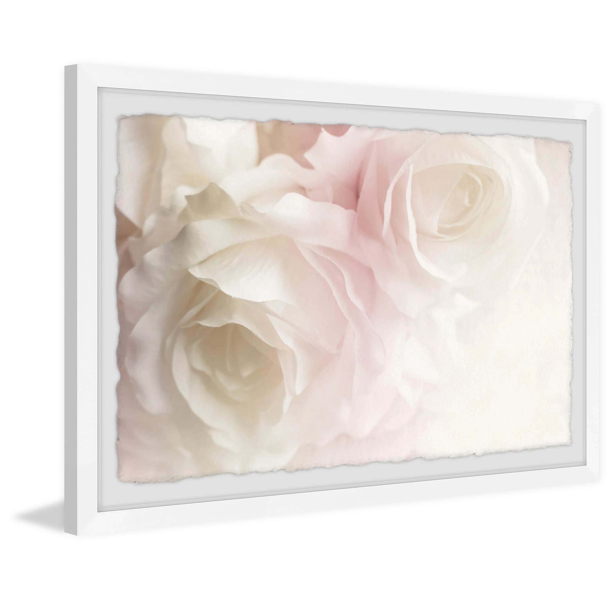 Outlet ???? Gracewood Hollow Heavenly White Bouquet Framed Painting Print ???? 4 Outlet ???? Gracewood Hollow Heavenly White Bouquet Framed Painting Print ???? - Image 2
