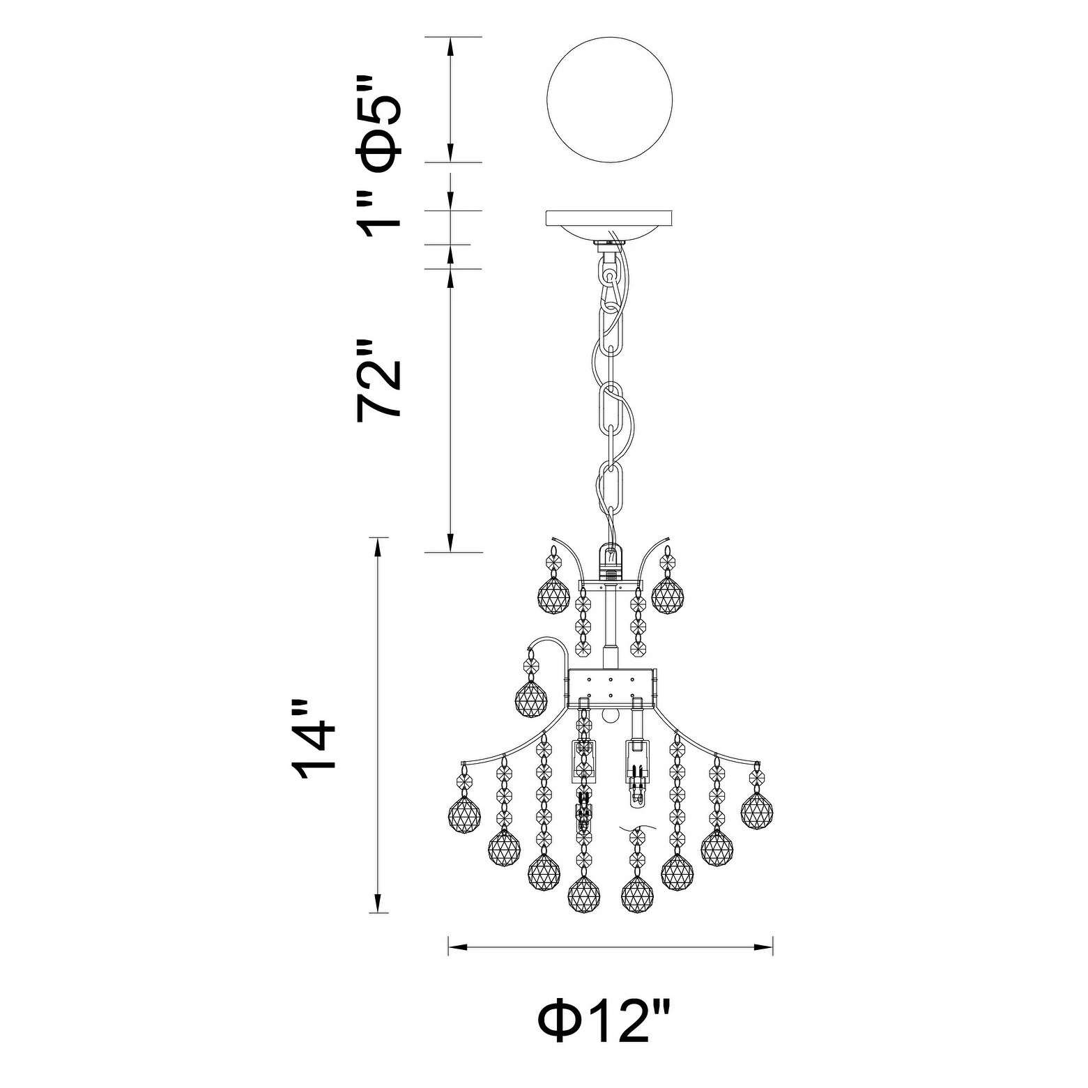 Best deal ???? Gracewood Hollow Kayo 3-light Mini Pendant With Chrome Finish ???? 4 Best deal ???? Gracewood Hollow Kayo 3-light Mini Pendant With Chrome Finish ???? - Image 2