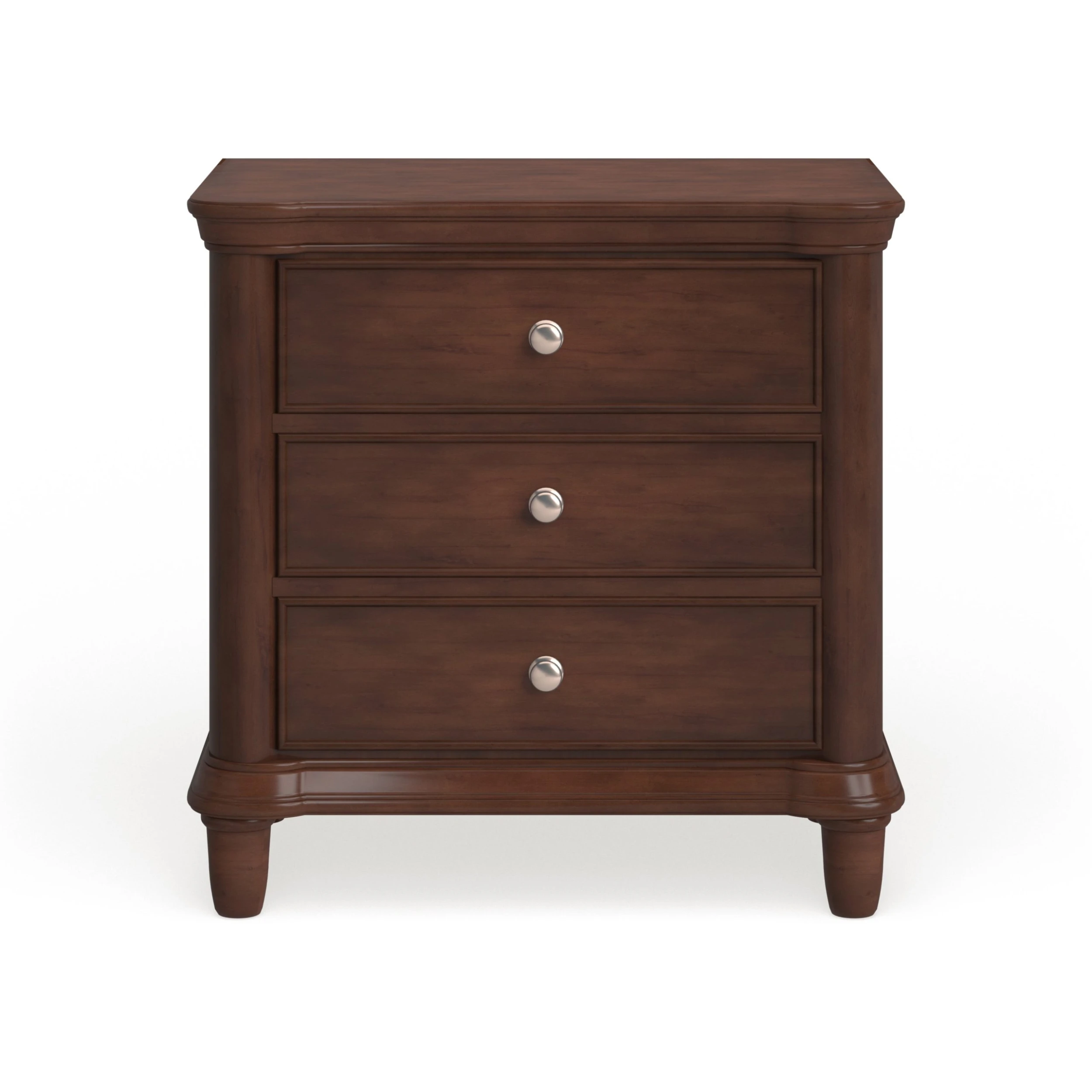 Cheap ???? Gracewood Hollow Keyes 3-drawer Wood Nightstand ⭐ 4 Cheap ???? Gracewood Hollow Keyes 3-drawer Wood Nightstand ⭐ - Image 2