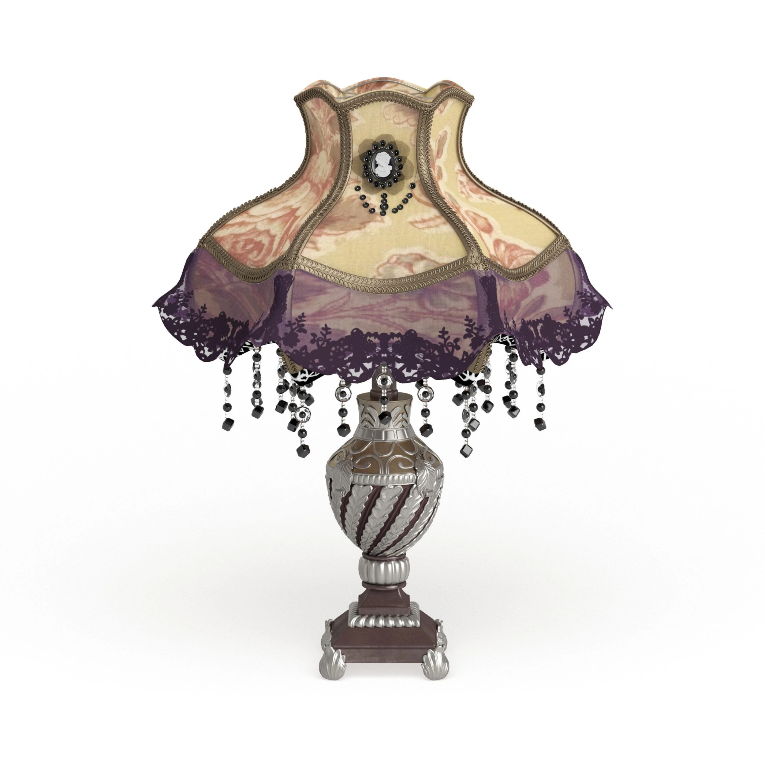 Hot Sale ???? Gracewood Hollow Lord 22" Laced Jewel Victorian-Style Table Lamp - 15.5"L X 15.5"W X 21.5"H ???? 8 Hot Sale ???? Gracewood Hollow Lord 22" Laced Jewel Victorian-Style Table Lamp - 15.5"L X 15.5"W X 21.5"H ???? - Image 6