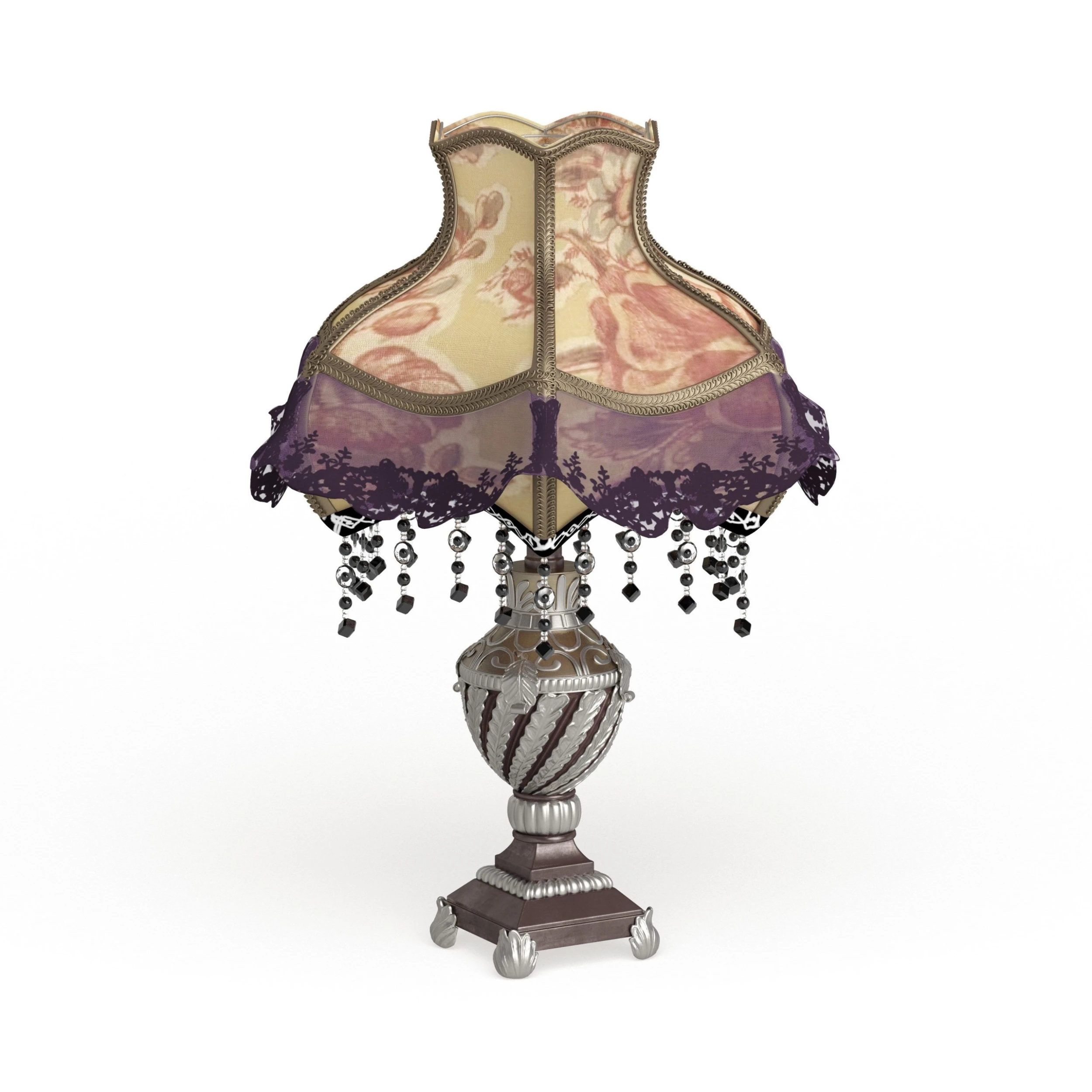 Hot Sale ???? Gracewood Hollow Lord 22" Laced Jewel Victorian-Style Table Lamp - 15.5"L X 15.5"W X 21.5"H ???? 10 Hot Sale ???? Gracewood Hollow Lord 22" Laced Jewel Victorian-Style Table Lamp - 15.5"L X 15.5"W X 21.5"H ???? - Image 8