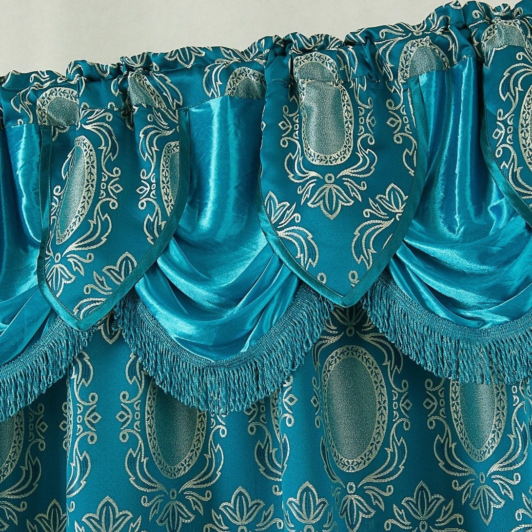 Hot Sale ???? Gracewood Hollow Mabanckou Textured Jacquard Single Rod Pocket Curtain Panel W/ Attached Valance (54 X 84) - 54 X 84 In. Taupe ???? 16 Hot Sale ???? Gracewood Hollow Mabanckou Textured Jacquard Single Rod Pocket Curtain Panel W/ Attached Valance (54 X 84) - 54 X 84 In. Taupe ???? - Image 14