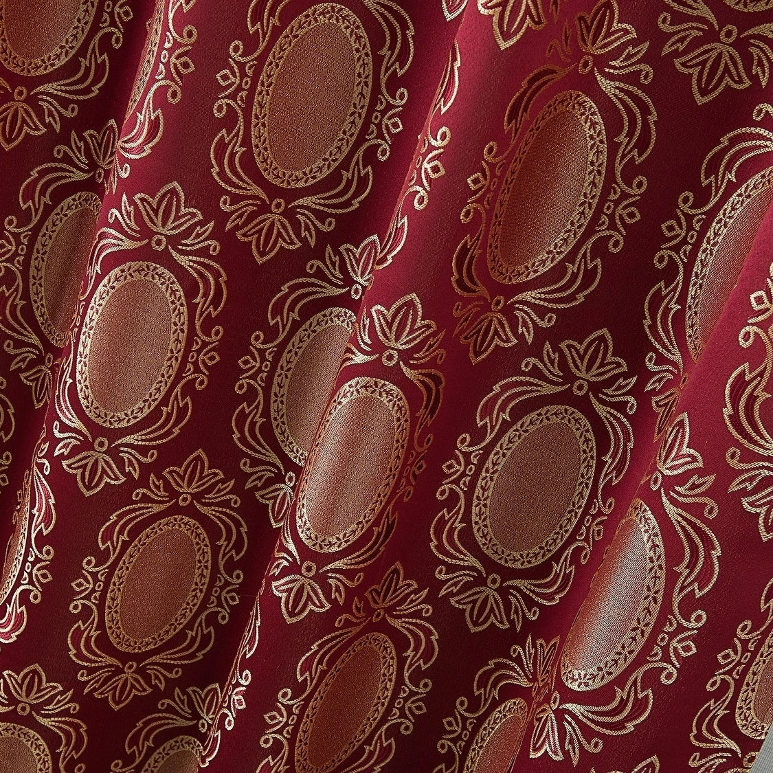 Hot Sale ???? Gracewood Hollow Mabanckou Textured Jacquard Single Rod Pocket Curtain Panel W/ Attached Valance (54 X 84) - 54 X 84 In. Taupe ???? 7 Hot Sale ???? Gracewood Hollow Mabanckou Textured Jacquard Single Rod Pocket Curtain Panel W/ Attached Valance (54 X 84) - 54 X 84 In. Taupe ???? - Image 5