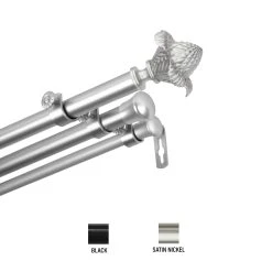 Discount ???? Gracewood Hollow Min 13/16th-inch Triple Curtain Rod Satin Nickel ???? 7 Discount ???? Gracewood Hollow Min 13/16th-inch Triple Curtain Rod Satin Nickel ???? -Gracewood Hollow shop Gracewood Hollow Min 13 16th inch Triple Curtain Rod 21914504 dd67 475f 93a3 c39aa19ad924