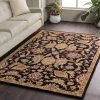 Flash Sale ???? Gracewood Hollow Mohand Handmade Area Rug - 3'6" Round Black ???? -Gracewood Hollow shop Gracewood Hollow Mohand Handmade Area Rug