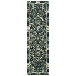 Hot Sale ✨ Gracewood Hollow Moss Medallion Black/ Ivory Micro Fiber Rug Black/cream ???? 19 Hot Sale ✨ Gracewood Hollow Moss Medallion Black/ Ivory Micro Fiber Rug Black/cream ???? -Gracewood Hollow shop Gracewood Hollow Moss Medallion Black Ivory Micro Fiber Rug 3