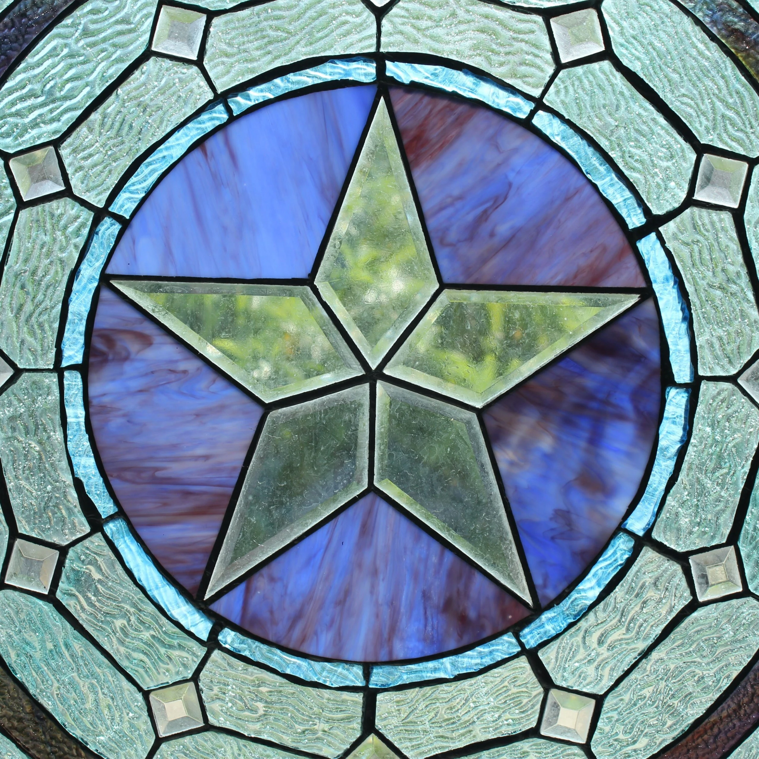 Budget ???? Gracewood Hollow Mujila Tiffany-style Round Window Panel Suncatcher ???? 5 Budget ???? Gracewood Hollow Mujila Tiffany-style Round Window Panel Suncatcher ???? - Image 3