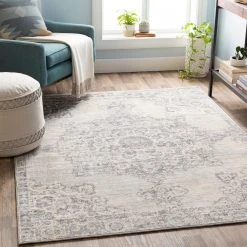 New ???? Gracewood Hollow Muradbegovic Persian Medallion Area Rug Navy/grey ⌛ 11 New ???? Gracewood Hollow Muradbegovic Persian Medallion Area Rug Navy/grey ⌛ -Gracewood Hollow shop Gracewood Hollow Muradbegovic Persian Medallion Area Rug 3