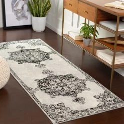 New ???? Gracewood Hollow Muradbegovic Persian Medallion Area Rug Navy/grey ⌛ 13 New ???? Gracewood Hollow Muradbegovic Persian Medallion Area Rug Navy/grey ⌛ -Gracewood Hollow shop Gracewood Hollow Muradbegovic Persian Medallion Area Rug 5