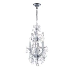 Coupon ???? Gracewood Hollow Ngongang 4-light Mini Pendant With Chrome Finish ????