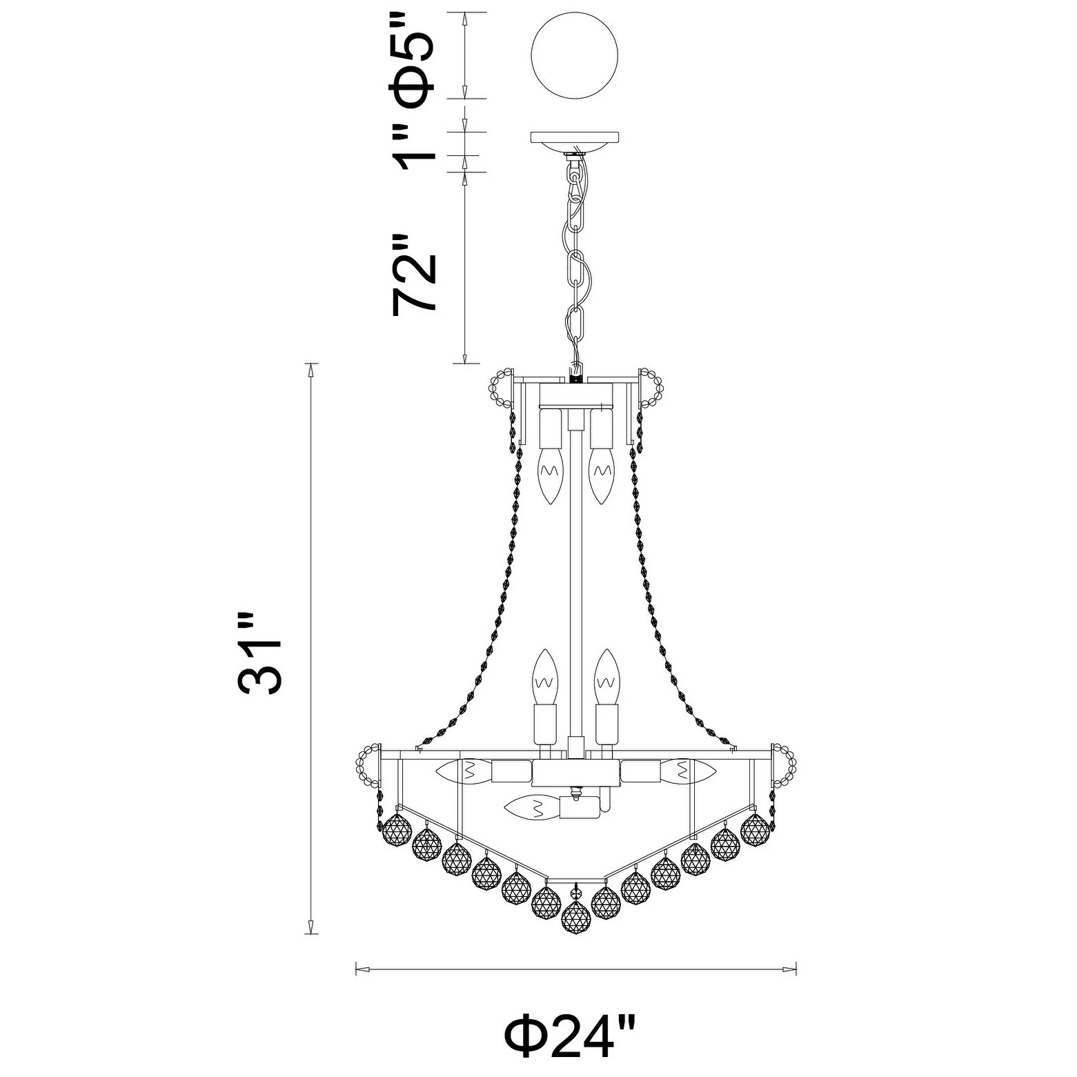 Hot Sale ???? Gracewood Hollow Nivyabandi 17-light Goldtone Crystal Chandelier ???? 4 Hot Sale ???? Gracewood Hollow Nivyabandi 17-light Goldtone Crystal Chandelier ???? - Image 2