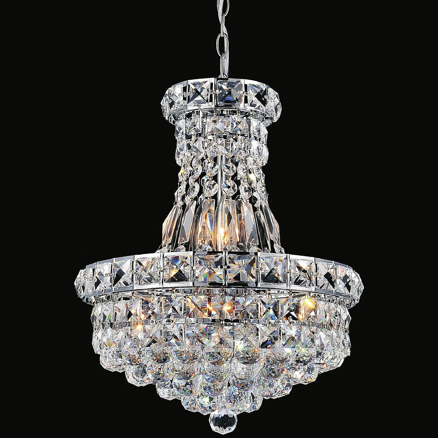 Coupon ???? Gracewood Hollow Njami 4-light Mini Pendant With Chrome Finish ???? 4 Coupon ???? Gracewood Hollow Njami 4-light Mini Pendant With Chrome Finish ???? - Image 2