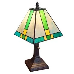 Cheapest ???? Gracewood Hollow Okja 14.5-inch Tiffany-style Banker Lamp With Blue/Green/Yellow Stained Glass ???? 15 Cheapest ???? Gracewood Hollow Okja 14.5-inch Tiffany-style Banker Lamp With Blue/Green/Yellow Stained Glass ???? -Gracewood Hollow shop Gracewood Hollow Okja 14.5 inch Tiffany style Banker Lamp with Blue Green Yellow Stained Glass 5
