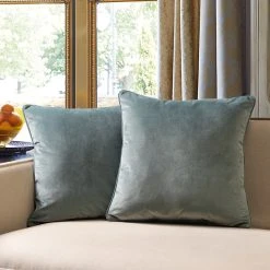 Top 10 ???? Gracewood Hollow Osmanagic Velvet Pillow Covers (Set Of 2) Blush ???? 25 Top 10 ???? Gracewood Hollow Osmanagic Velvet Pillow Covers (Set Of 2) Blush ???? -Gracewood Hollow shop Gracewood Hollow Osmanagic 20 inch Square Solid Velvet Pillow Covers 28Set of 229 8