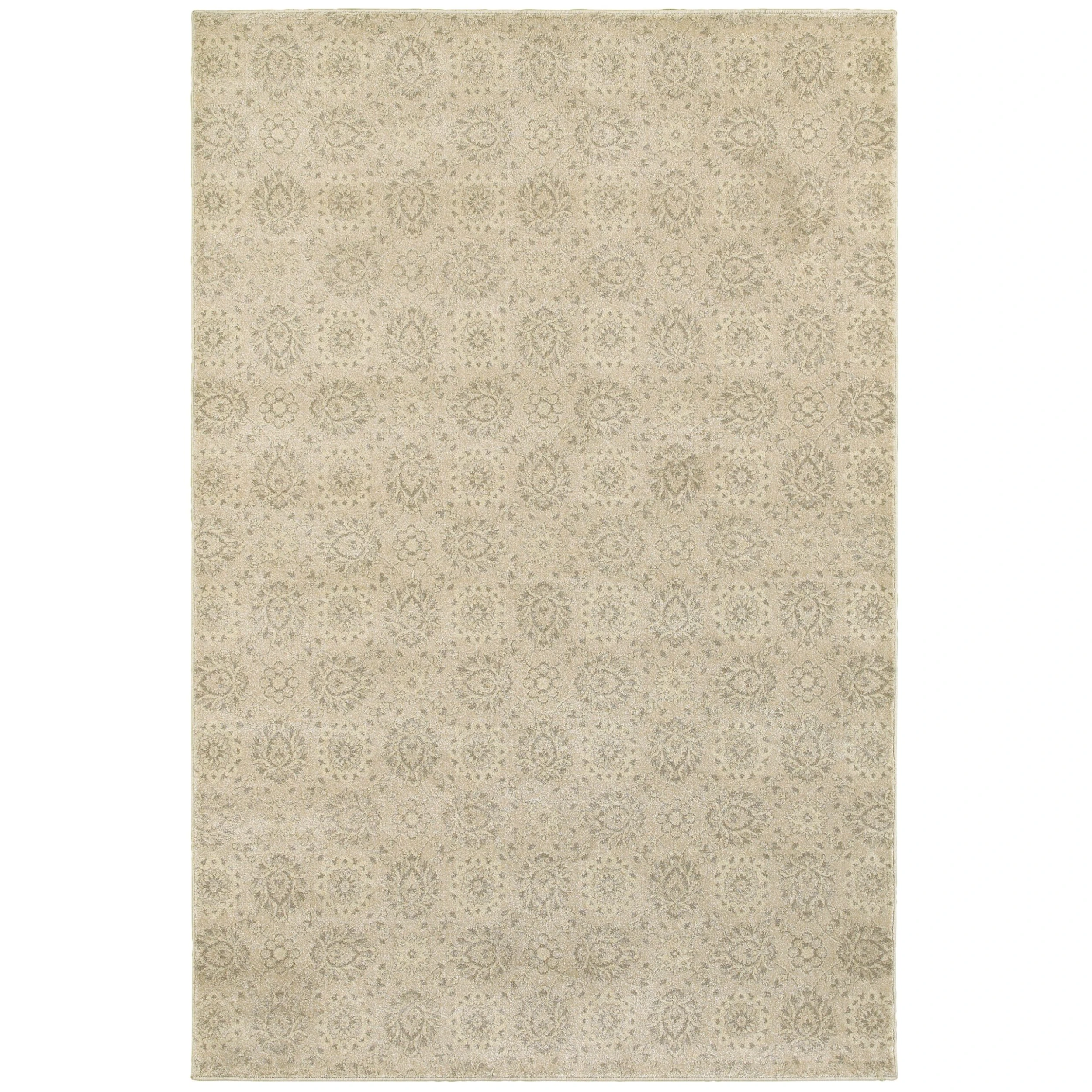 Best Pirce ⌛ Gracewood Hollow Penn Floral Oriental Rug Cream/cream ???? 16 Best Pirce ⌛ Gracewood Hollow Penn Floral Oriental Rug Cream/cream ???? - Image 14