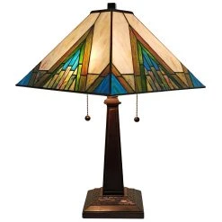 Discount ???? Gracewood Hollow Porochista 22-inch Tiffany-style Mission Table Lamp ???? -Gracewood Hollow shop Gracewood Hollow Porochista 22 inch Tiffany style Mission Table Lamp 2