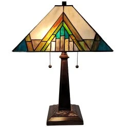 Discount ???? Gracewood Hollow Porochista 22-inch Tiffany-style Mission Table Lamp ???? -Gracewood Hollow shop Gracewood Hollow Porochista 22 inch Tiffany style Mission Table Lamp 3