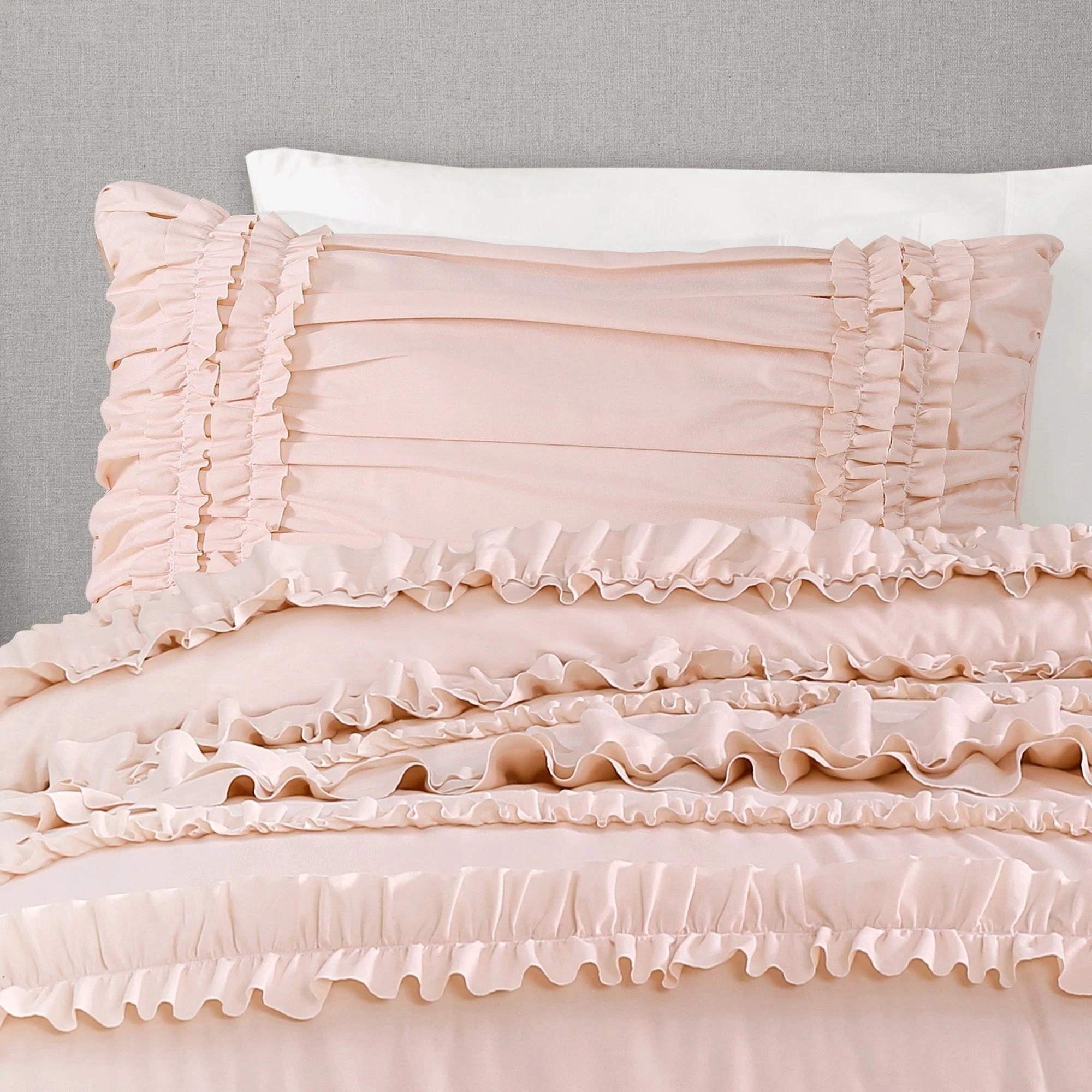 Wholesale ⌛ Gracewood Hollow Quist Ruffle Comforter Set White ✨ 12 Wholesale ⌛ Gracewood Hollow Quist Ruffle Comforter Set White ✨ - Image 10