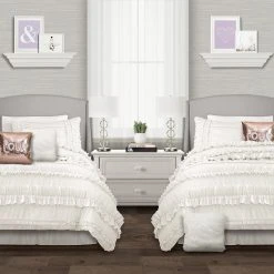 Wholesale ⌛ Gracewood Hollow Quist Ruffle Comforter Set White ✨ 21 Wholesale ⌛ Gracewood Hollow Quist Ruffle Comforter Set White ✨ -Gracewood Hollow shop Gracewood Hollow Quist Ruffle 4 piece Comforter Set 5d510001 6ef5 4ab0 a860 92f0d0be5587