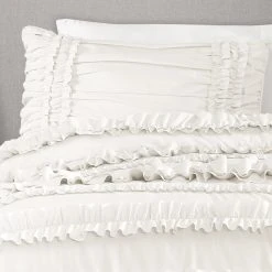 Wholesale ⌛ Gracewood Hollow Quist Ruffle Comforter Set White ✨ 19 Wholesale ⌛ Gracewood Hollow Quist Ruffle Comforter Set White ✨ -Gracewood Hollow shop Gracewood Hollow Quist Ruffle 4 piece Comforter Set e04dcc05 1f9d 4784 9036 4c635d590299