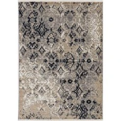 Budget ⌛ Gracewood Hollow Renza Distressed Emblum Rug Ivory / Blue ⭐ -Gracewood Hollow shop Gracewood Hollow Renza Distressed Emblum Rug b9576688 bf0f 4007 9f94 b5e36570f876