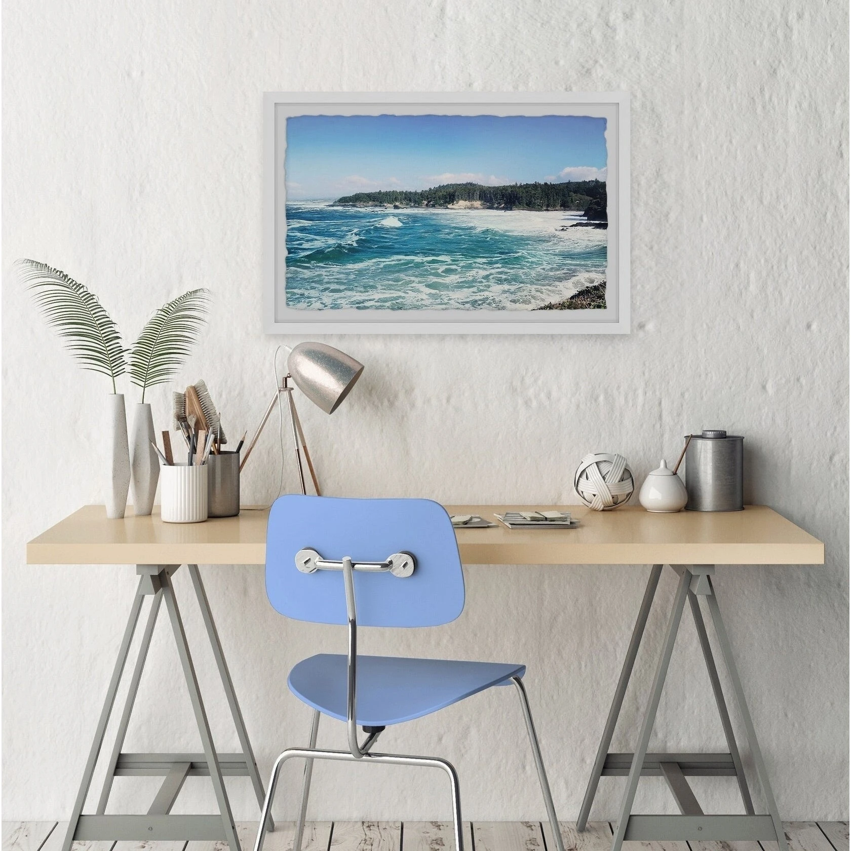 Buy ???? Gracewood Hollow Rough Seas And Waves Framed Painting Print ???? 8 Buy ???? Gracewood Hollow Rough Seas And Waves Framed Painting Print ???? - Image 7