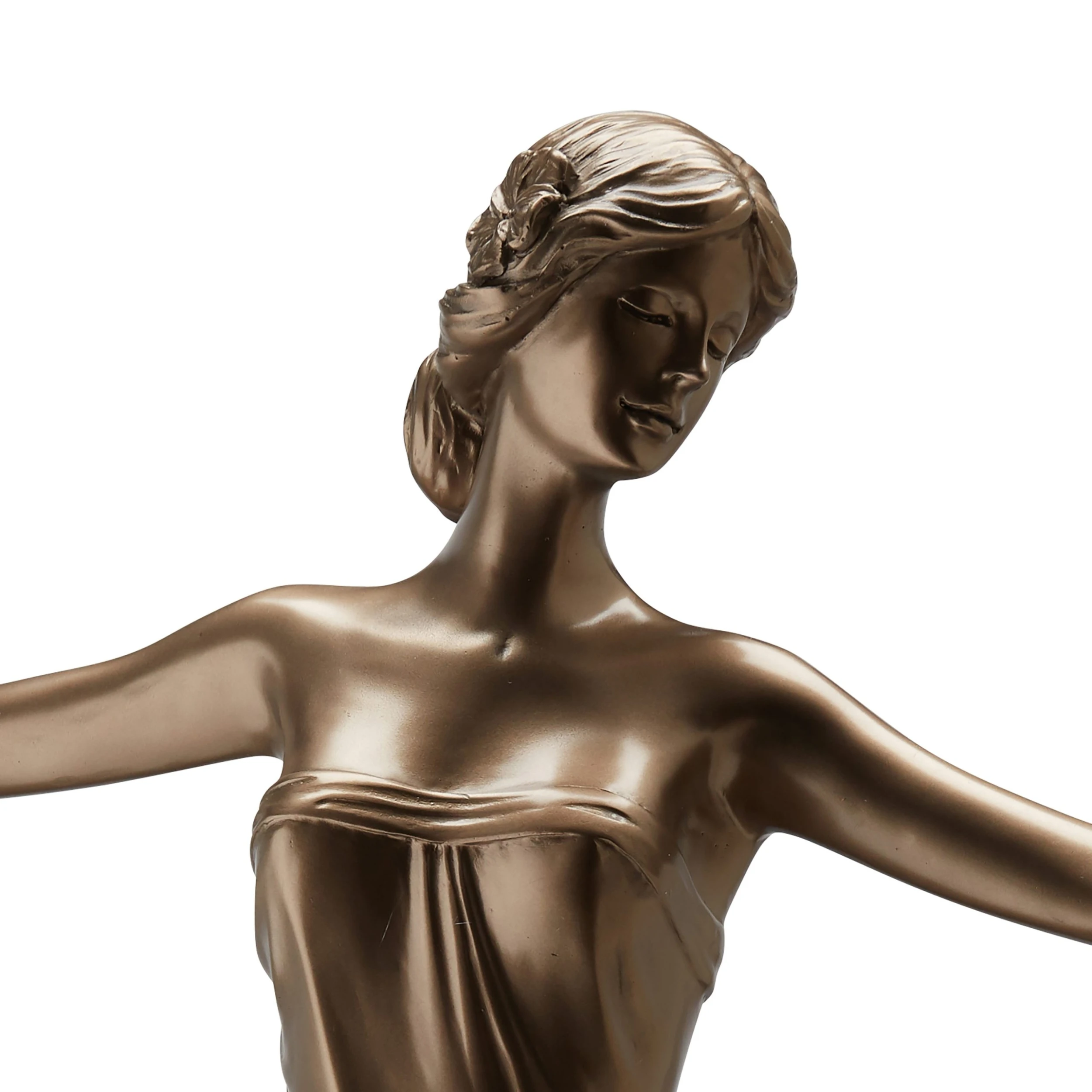 Buy ???? Gracewood Hollow Sansal Bronze/Resin 23.75-inch Grecian Goddess Beaded Table Lamp - 22"L X 7.625"W X 23.75"H ❤️ 7 Buy ???? Gracewood Hollow Sansal Bronze/Resin 23.75-inch Grecian Goddess Beaded Table Lamp - 22"L X 7.625"W X 23.75"H ❤️ - Image 5