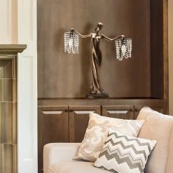 Buy ???? Gracewood Hollow Sansal Bronze/Resin 23.75-inch Grecian Goddess Beaded Table Lamp - 22"L X 7.625"W X 23.75"H ❤️ 17 Buy ???? Gracewood Hollow Sansal Bronze/Resin 23.75-inch Grecian Goddess Beaded Table Lamp - 22"L X 7.625"W X 23.75"H ❤️ -Gracewood Hollow shop Gracewood Hollow Sansal Bronze Resin 23.75 inch Grecian Goddess Beaded Table Lamp 5