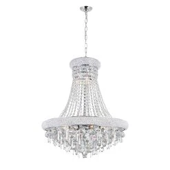 Best Pirce ???? Gracewood Hollow Sawadogo 13-light Beaded Crystal Chandelier ????