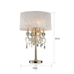 Wholesale ???? Gracewood Hollow Selimovic Glam Goldtone Table Lamp ???? -Gracewood Hollow shop Gracewood Hollow Selimovic Glam Goldtone Table Lamp dea9b697 2f1e 4575 bee3 26de23858a4a