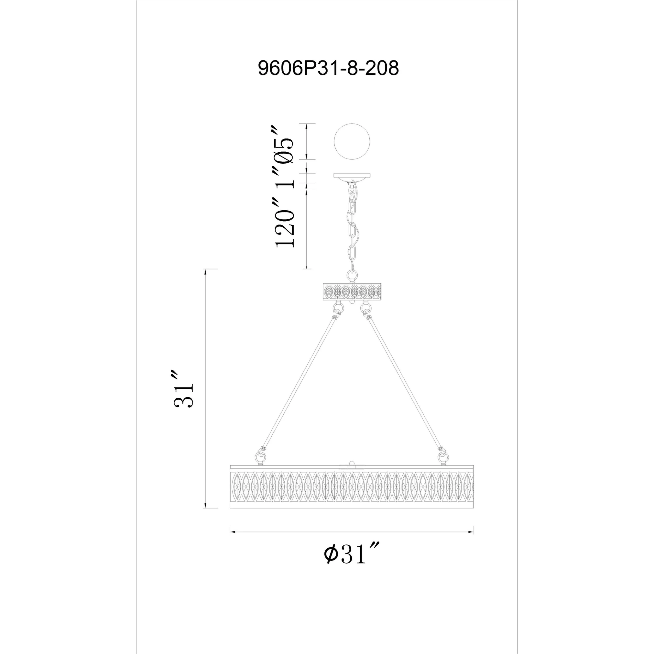 Deals ✨ Gracewood Hollow Sengat 8-light Champagne Chandelier With Crystal Accents ???? 4 Deals ✨ Gracewood Hollow Sengat 8-light Champagne Chandelier With Crystal Accents ???? - Image 2