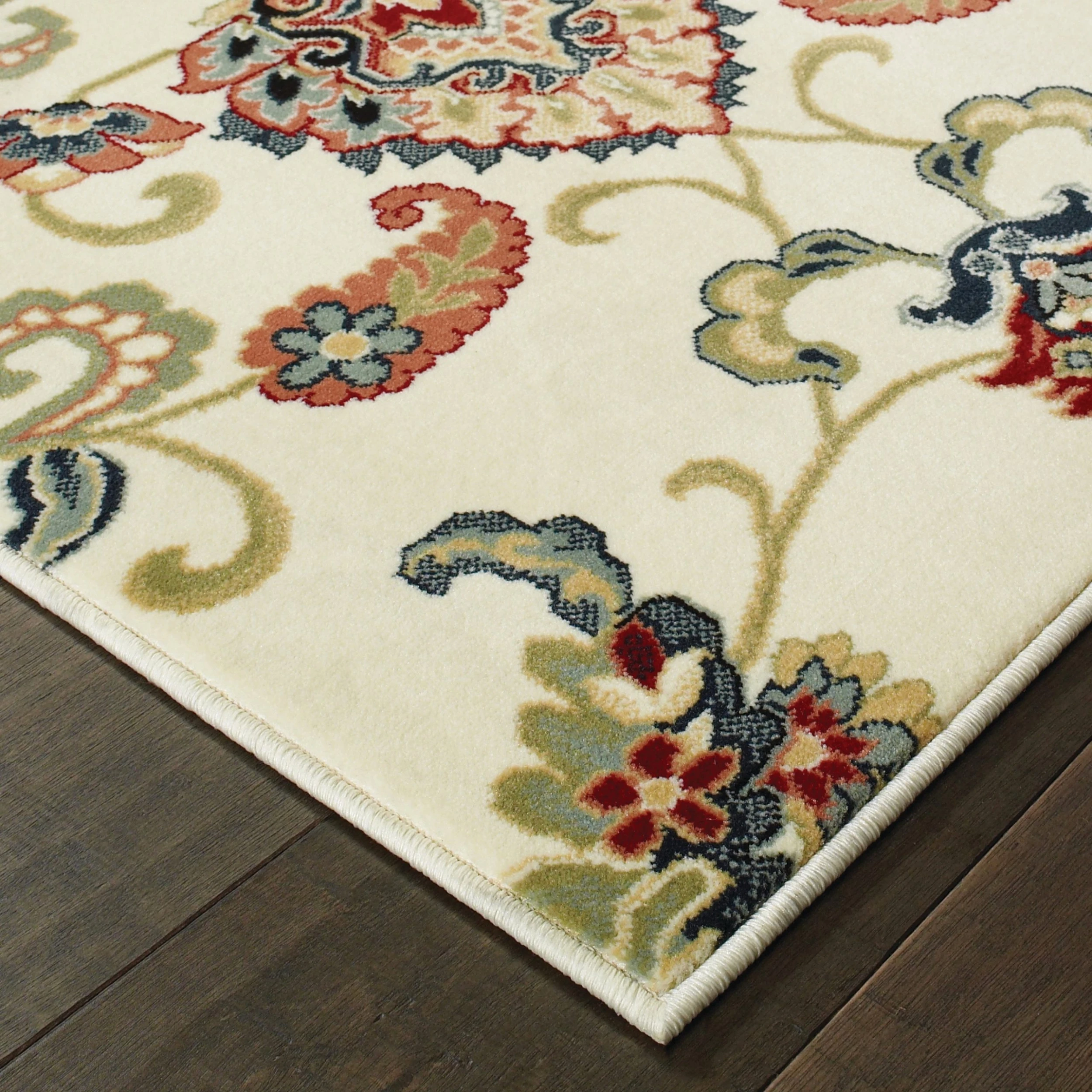 Outlet ✨ Gracewood Hollow Silko Oriental Area Rug Cream/multi ⭐ 11 Outlet ✨ Gracewood Hollow Silko Oriental Area Rug Cream/multi ⭐ - Image 9