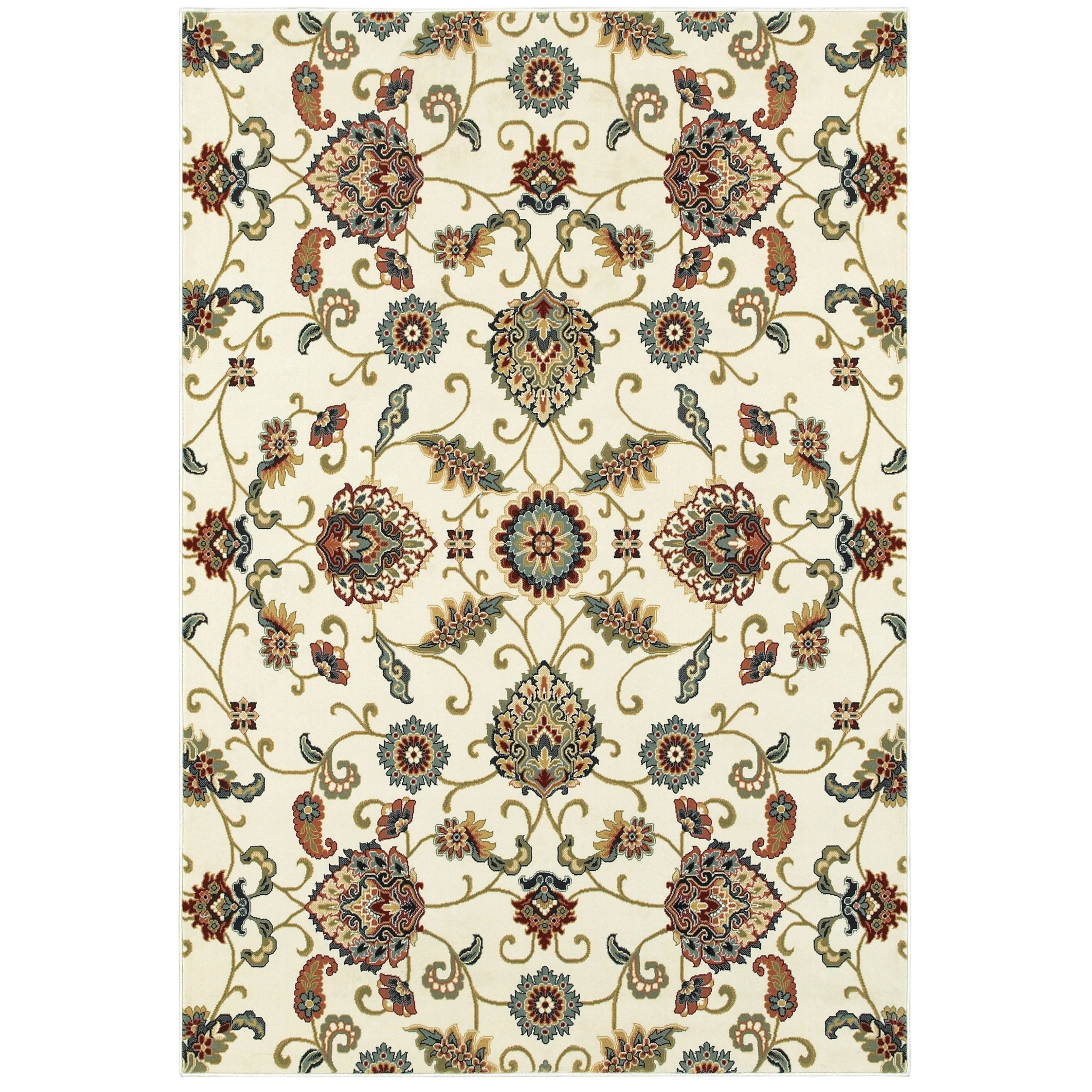 Outlet ✨ Gracewood Hollow Silko Oriental Area Rug Cream/multi ⭐ 10 Outlet ✨ Gracewood Hollow Silko Oriental Area Rug Cream/multi ⭐ - Image 8