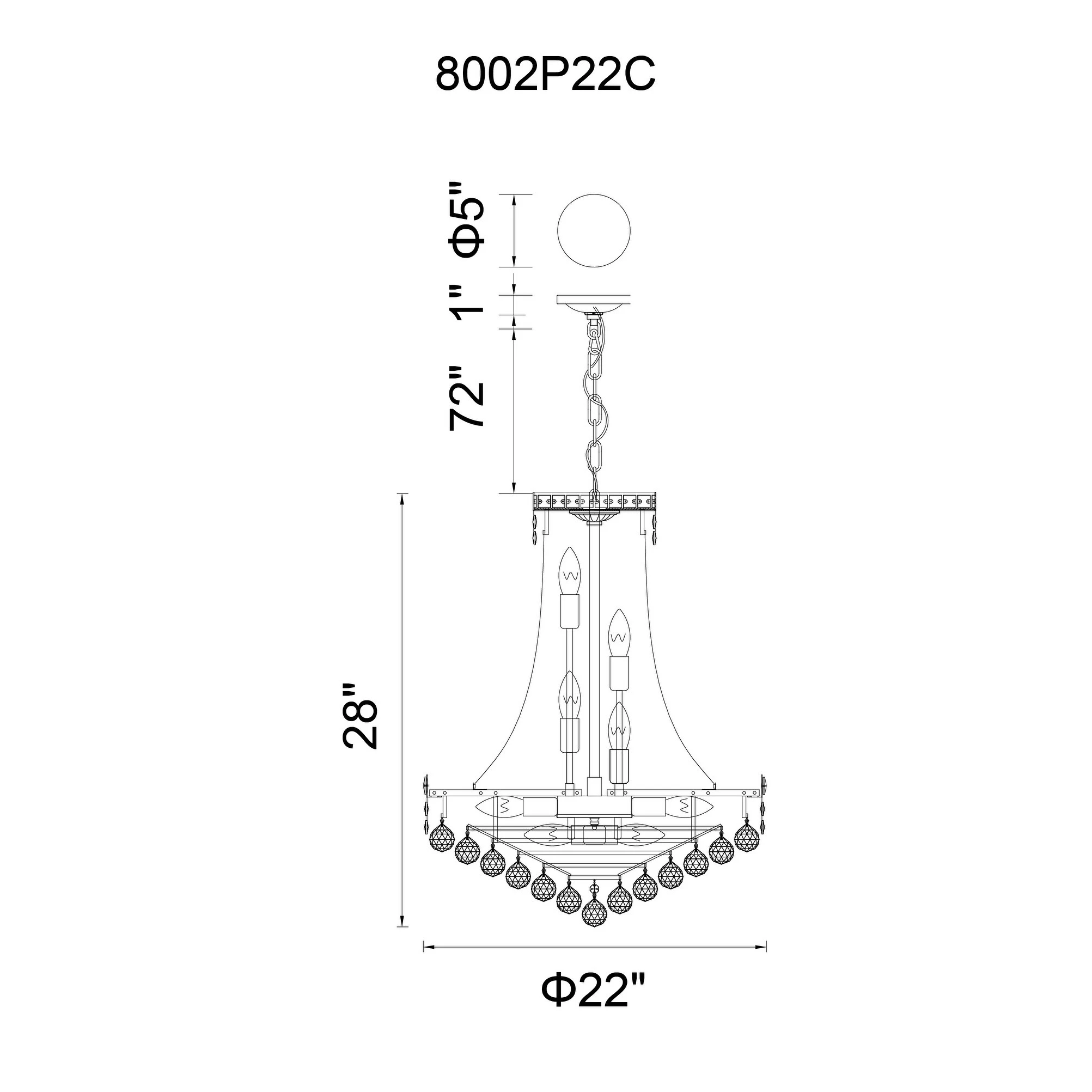 Cheap ⌛ Gracewood Hollow Some Chrome Finish 14-light Glass Bauble Chandelier ???? 4 Cheap ⌛ Gracewood Hollow Some Chrome Finish 14-light Glass Bauble Chandelier ???? - Image 2