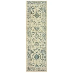 Brand new ???? Gracewood Hollow Strete Traditional Area Rug Cream/blue ???? 29 Brand new ???? Gracewood Hollow Strete Traditional Area Rug Cream/blue ???? -Gracewood Hollow shop Gracewood Hollow Strete Traditional Area Rug 3