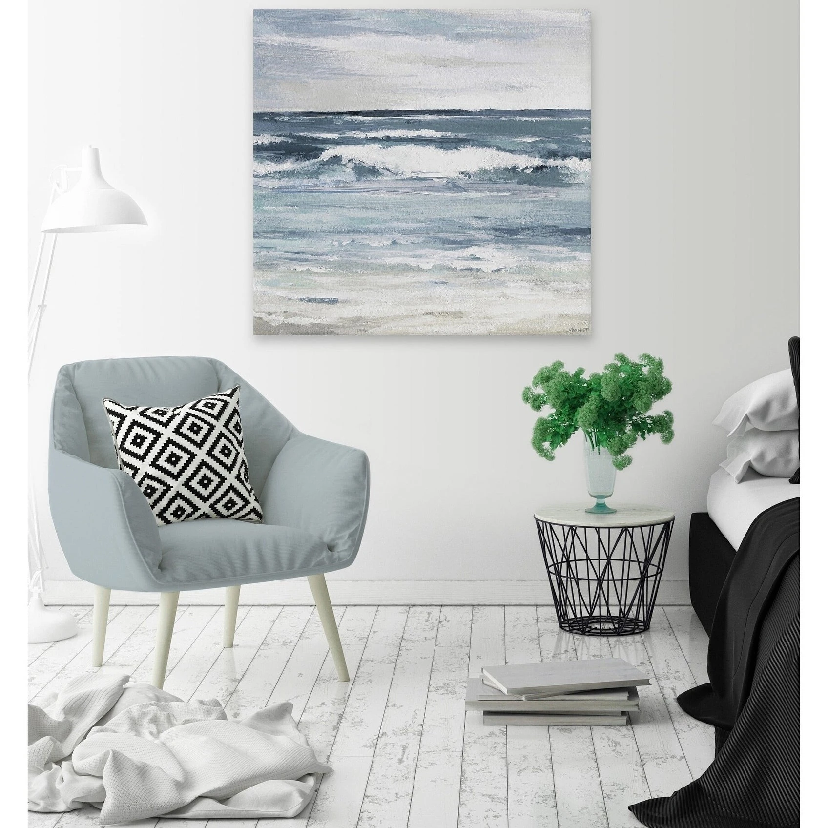 Best reviews of ???? Gracewood Hollow White Waves Splash Painting Print On Wrapped Canvas ???? 7 Best reviews of ???? Gracewood Hollow White Waves Splash Painting Print On Wrapped Canvas ???? - Image 5
