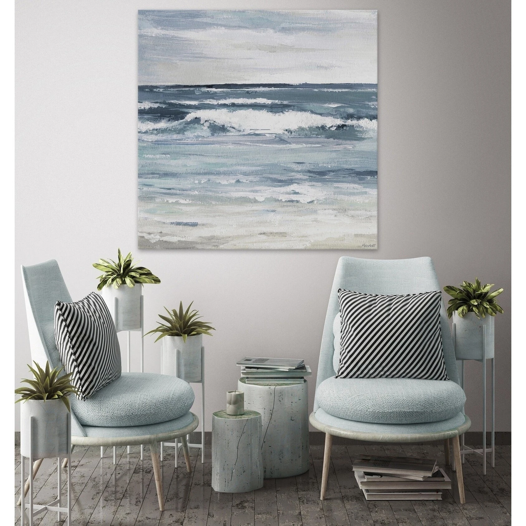 Best reviews of ???? Gracewood Hollow White Waves Splash Painting Print On Wrapped Canvas ???? 6 Best reviews of ???? Gracewood Hollow White Waves Splash Painting Print On Wrapped Canvas ???? - Image 4