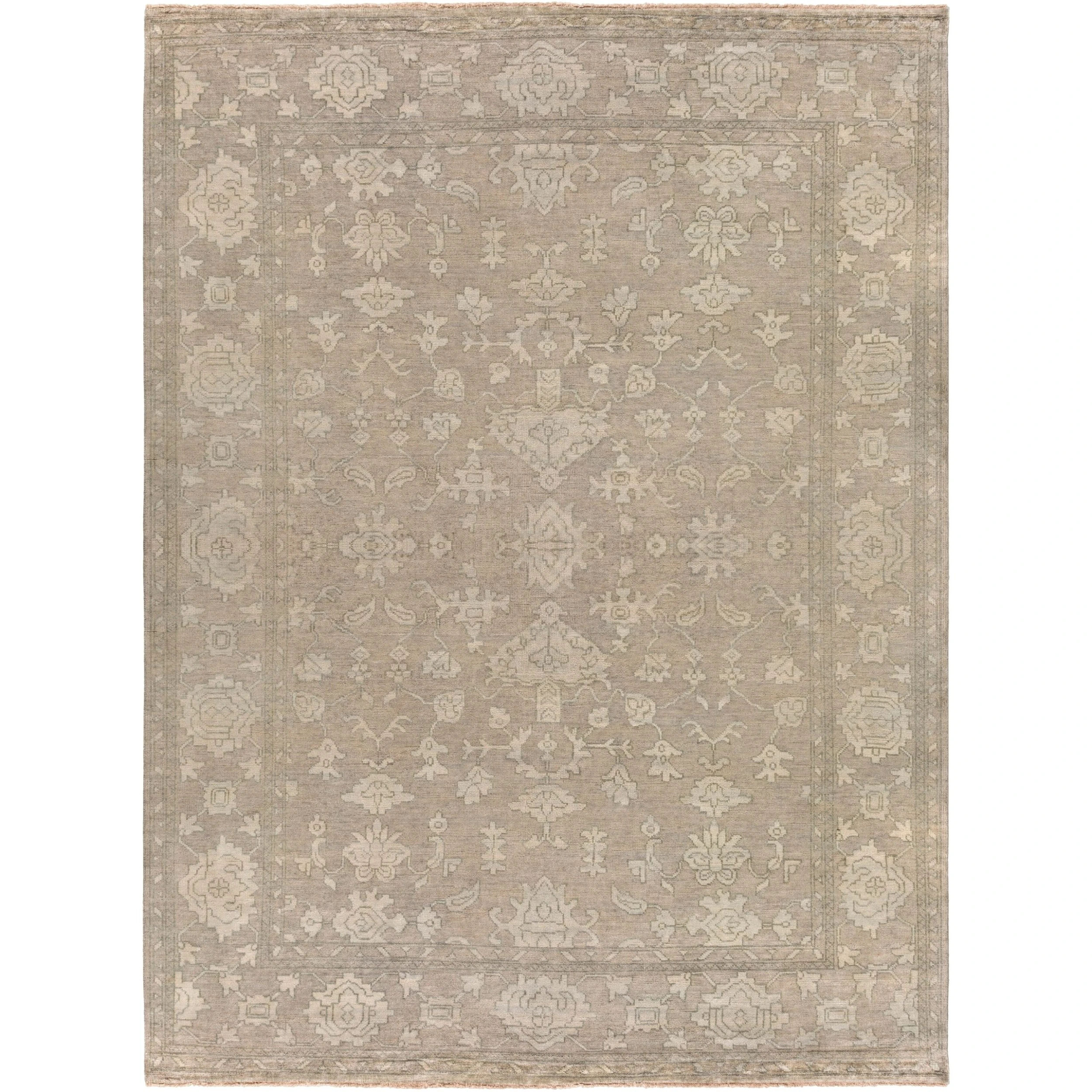 Brand new ???? Gracewood Hollow Whitehead Hand-Knotted Border New Zealand Wool Area Rug - 2' X 3' ???? 6 Brand new ???? Gracewood Hollow Whitehead Hand-Knotted Border New Zealand Wool Area Rug - 2' X 3' ???? - Image 4