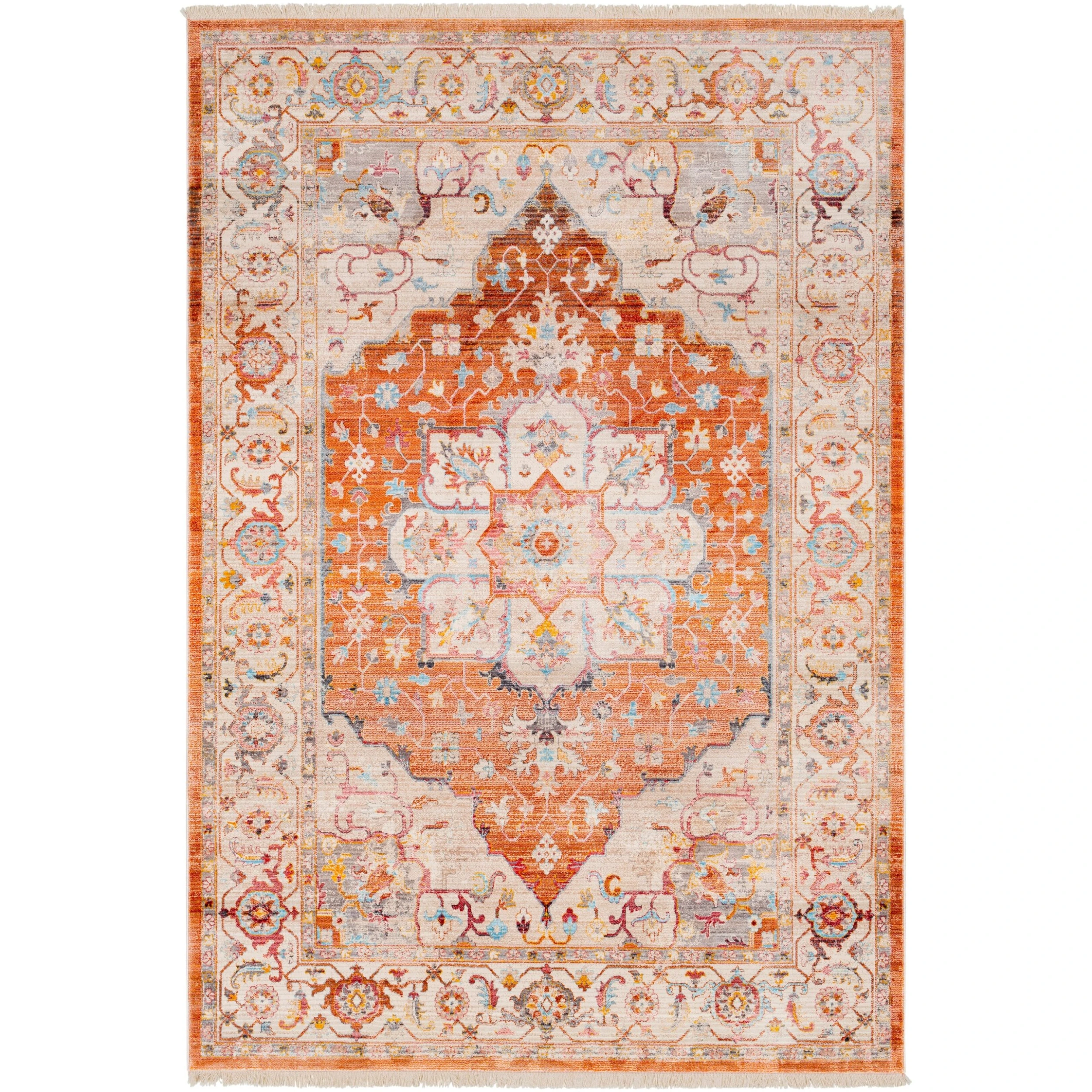 Cheapest ???? Gracewood Hollow Wideman Vintage Persian Traditional Red And Beige Area Rug - 2' X 3' ✨ 4 Cheapest ???? Gracewood Hollow Wideman Vintage Persian Traditional Red And Beige Area Rug - 2' X 3' ✨ - Image 2