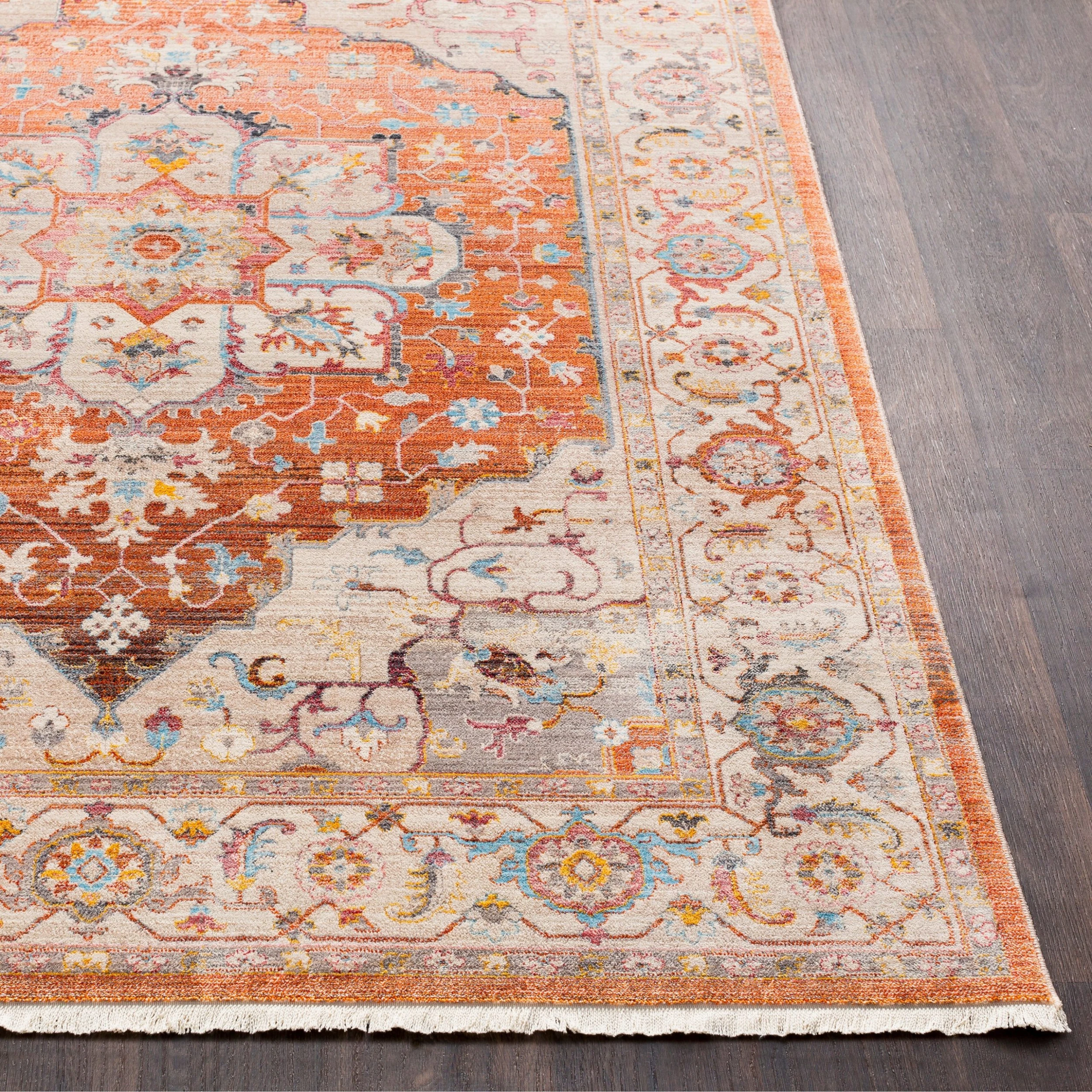 Cheapest ???? Gracewood Hollow Wideman Vintage Persian Traditional Red And Beige Area Rug - 2' X 3' ✨ 5 Cheapest ???? Gracewood Hollow Wideman Vintage Persian Traditional Red And Beige Area Rug - 2' X 3' ✨ - Image 3