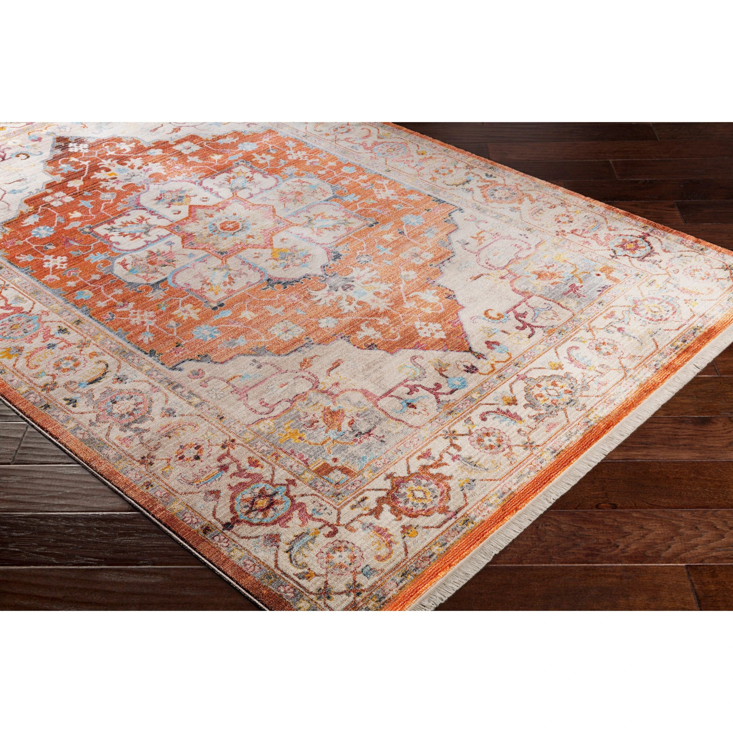 Cheapest ???? Gracewood Hollow Wideman Vintage Persian Traditional Red And Beige Area Rug - 2' X 3' ✨ 7 Cheapest ???? Gracewood Hollow Wideman Vintage Persian Traditional Red And Beige Area Rug - 2' X 3' ✨ - Image 5