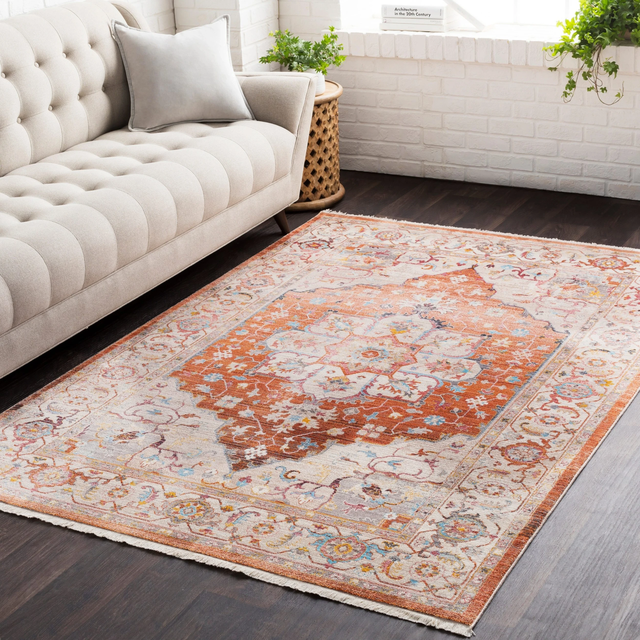 Cheapest ???? Gracewood Hollow Wideman Vintage Persian Traditional Red And Beige Area Rug - 2' X 3' ✨ 3 Cheapest ???? Gracewood Hollow Wideman Vintage Persian Traditional Red And Beige Area Rug - 2' X 3' ✨