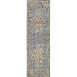 Deals ???? Gracewood Hollow Wool Vintage Medallian Oriental Area Rug Light Blue ???? 23 Deals ???? Gracewood Hollow Wool Vintage Medallian Oriental Area Rug Light Blue ???? -Gracewood Hollow shop Gracewood Hollow Wool Vintage Medallian Oriental Area Rug 6